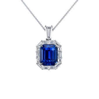 133068-1-Sapphire-diamond-pendant Sapphire and Diamond Pendant