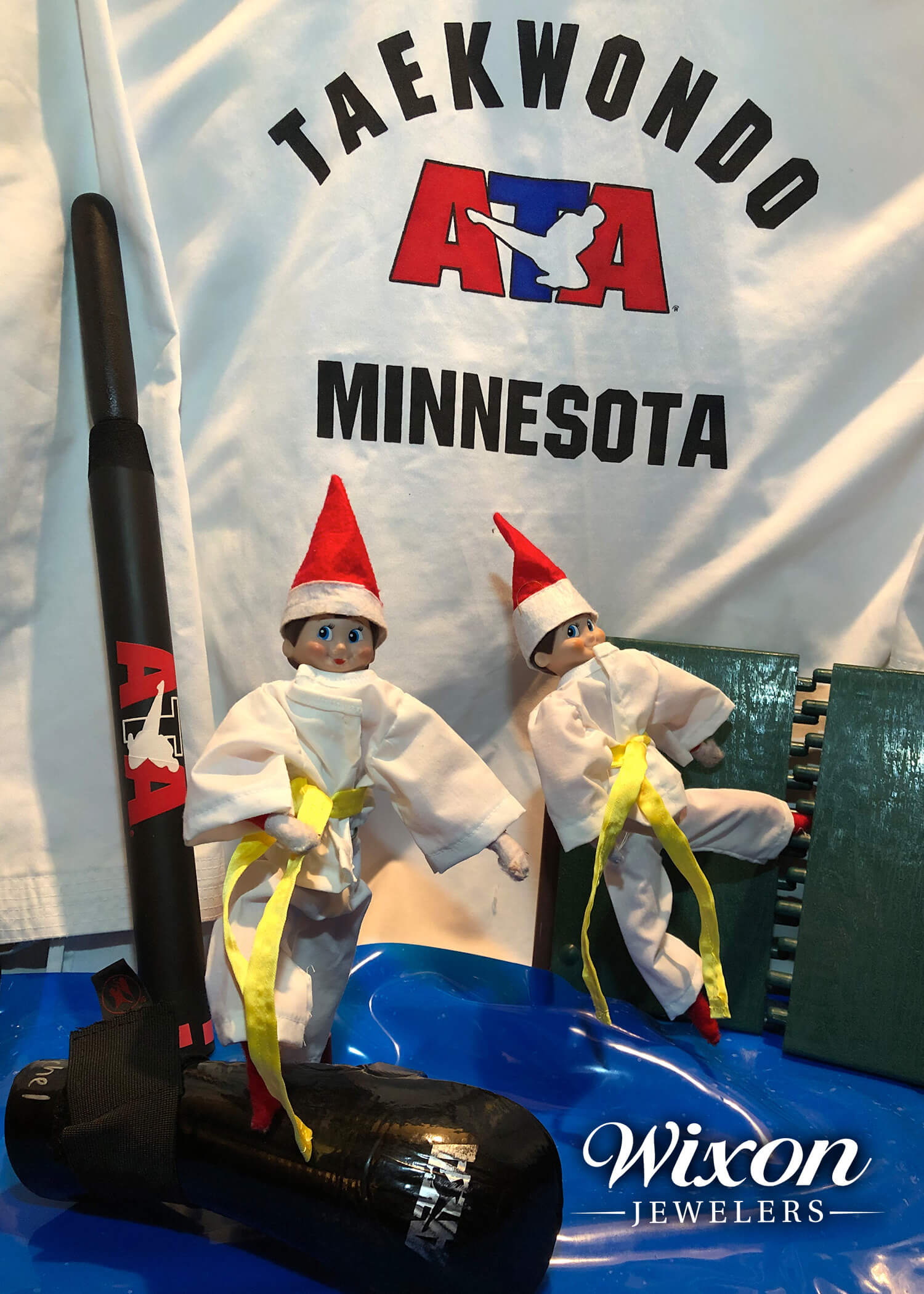 Elf-on-Shelf-2019-Taekwondo