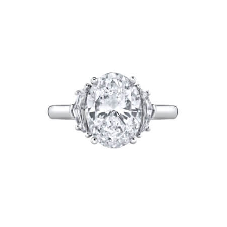 Wixon Signature Oval Diamond Ring