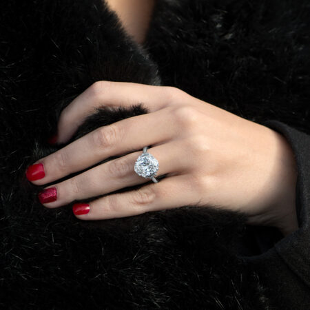 Oval Diamond Ring