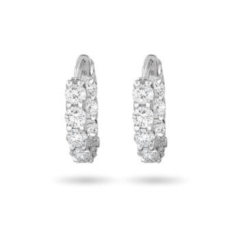 154632-1-Diamond-Hoop-Earrings Diamond Hoop Earrings