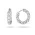 Diamond Hoop Earrings