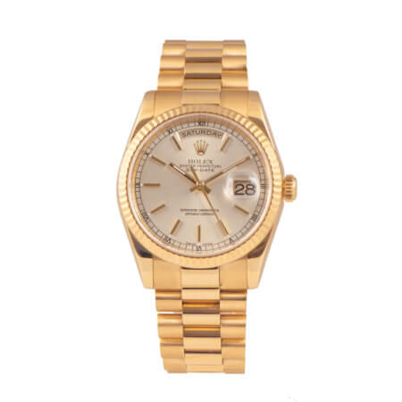 2002 Rolex Day-date 36mm pre-owned watch