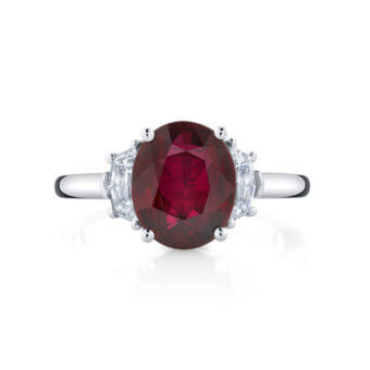 041001-1-Ruby-and-Diamond-Ring Ruby and Diamond Ring