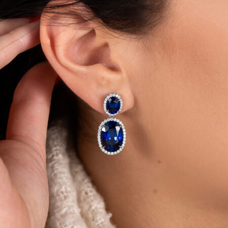 Sapphire Earrings