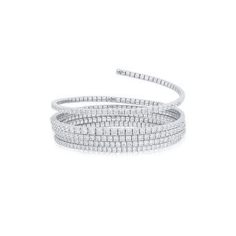 181820-1-Flexible-Diamond-Tennis-Bracelet Flexible Diamond Tennis Bracelet