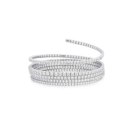 Flexible Diamond Tennis Bracelet