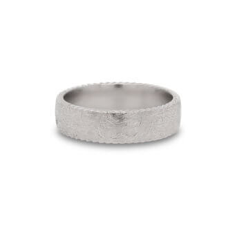 261418-Textured-Men's-Wedding-Band Textured Men's Wedding Band