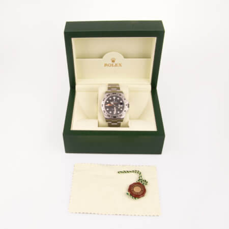 Rolex Explorer II ref. 216570 pre-owned watch