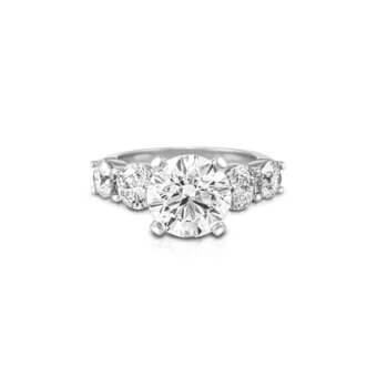 014235-1-Five-Stone Diamond Ring Five-Stone Diamond Ring