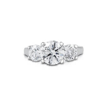 014414-1-Three-Stone Round Diamond Ring Three-Stone Round Diamond Ring