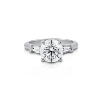 014426-1-Platinum Diamond Ring Platinum Diamond Ring