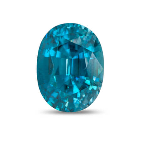 15.44ct Blue Zircon