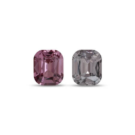 17.87ctw Pink and Gray Spinel