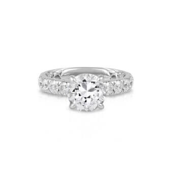 367509-Platinum Diamond Ring Platinum Diamond Ring