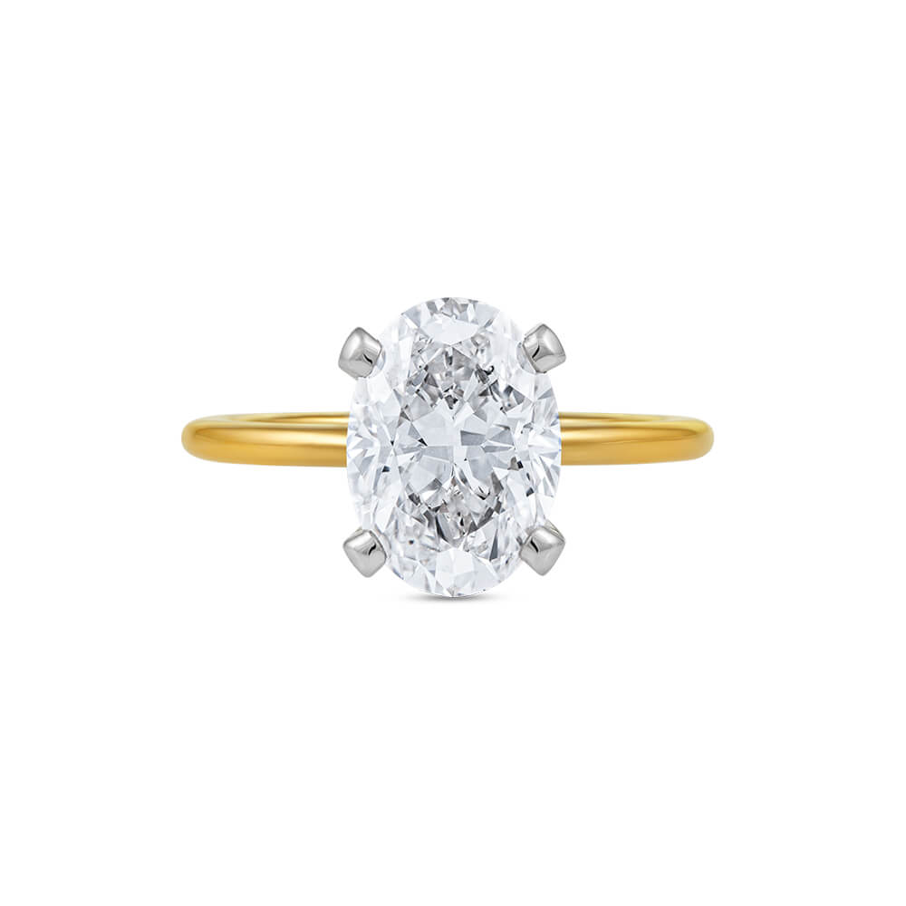 Oval Solitaire Engagement Ring | Wixon Jewelers