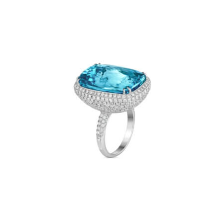 Aquamarine Brazil Ring