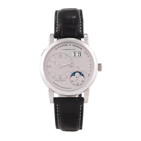 A. Lange & Sohne Lange 1 Platinum Pre-Owned Watch