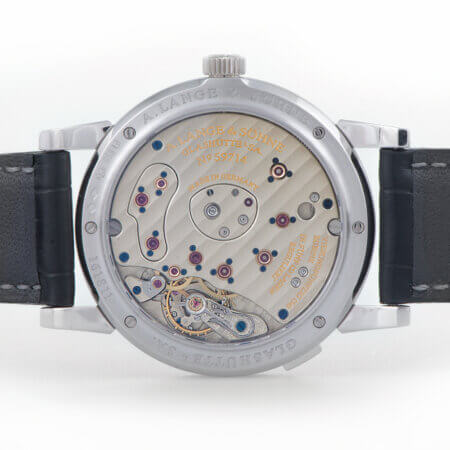 A. Lange & Sohne Lange 1 Platinum Pre-Owned Watch