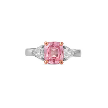 Peach-Sapphire-Ring