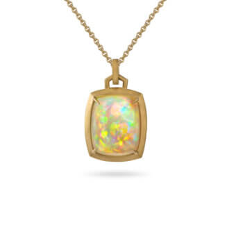 132936-Modern Opal Pendant Modern Opal Pendant