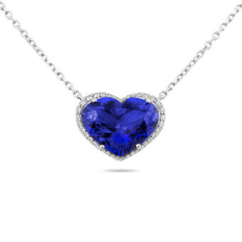 133045-1-Tanzanite Heart Pendant Tanzanite Heart Pendant