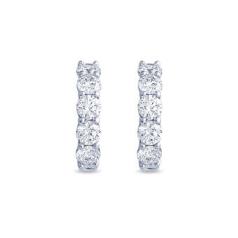 155084-1-Diamond-Hoop-Earrings Diamond-Hoop-Earrings