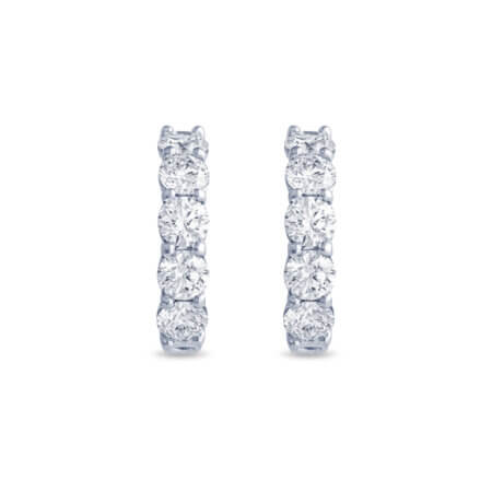 Diamond-Hoop-Earrings