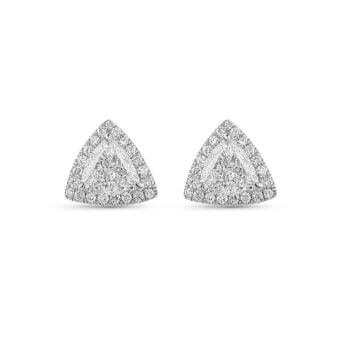 155183-1-Trillion Diamond Earrings Trillion Diamond Earrings