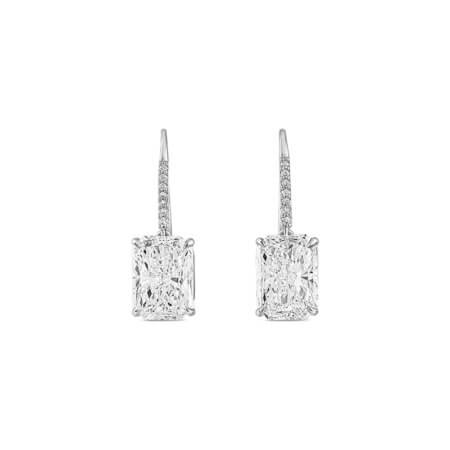 Radiant Diamond Earrings