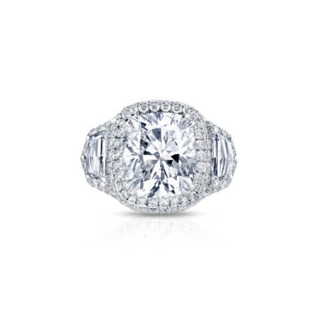 Cushion Cut Diamond Ring