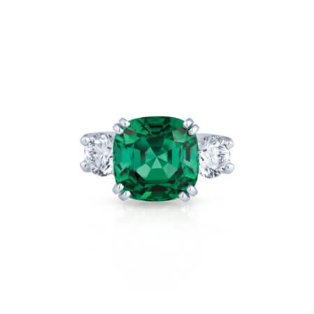 Green Tourmaline Ring