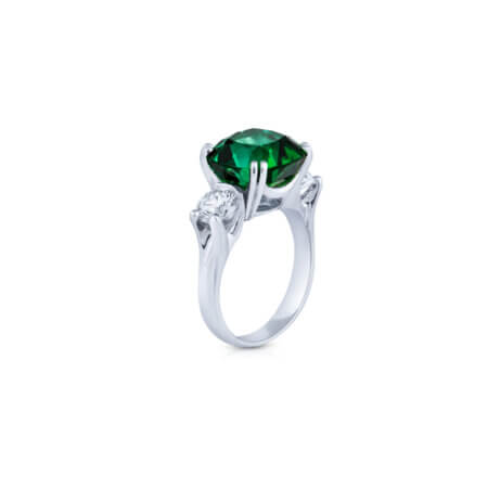 Green Tourmaline Ring