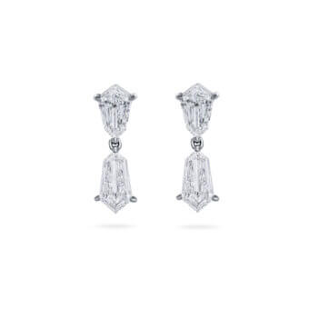 155209-1-Kite-Shaped-Diamond-Drop-Earrings Kite Shaped Diamond Drop Earrings