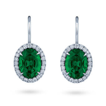 162631-2-Oval-Emerald-Earrings Oval Emerald Earrings