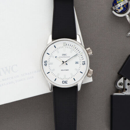 pre-owned IWC Vintage Aquatimer Platinum LE
