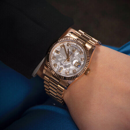 Rolex Meteorite Dial in Rose GOld