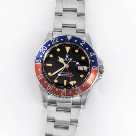 Rolex GMT-Master 16750 with Pepsi Bezel