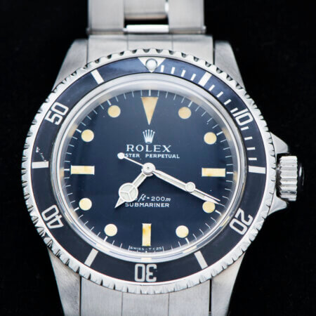 Vintage Rolex Submariner (5513) Dial