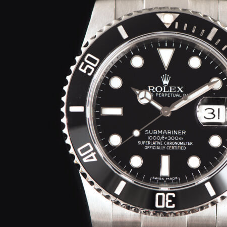 Pre-Owned Rolex Submariner Date Dial