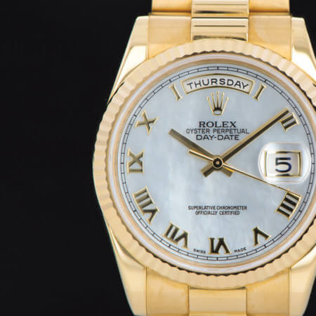 Pre-Owned Rolex Day-Date 36 Dial