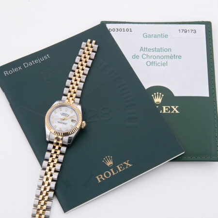 2007 Rolex Lady-Datejust 26 (179173) Papers