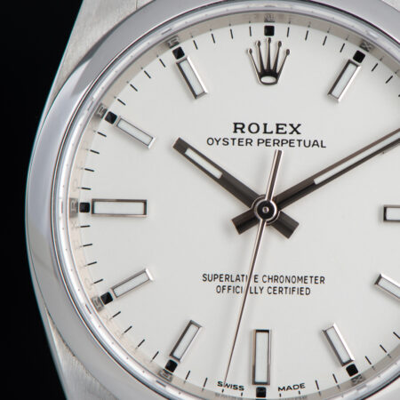 Rolex Oyster Perpetual 34 White Dial