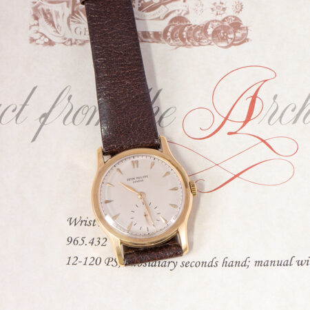 Patek Philippe Archive Papers
