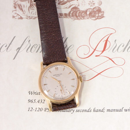 Patek Philippe Archive Papers