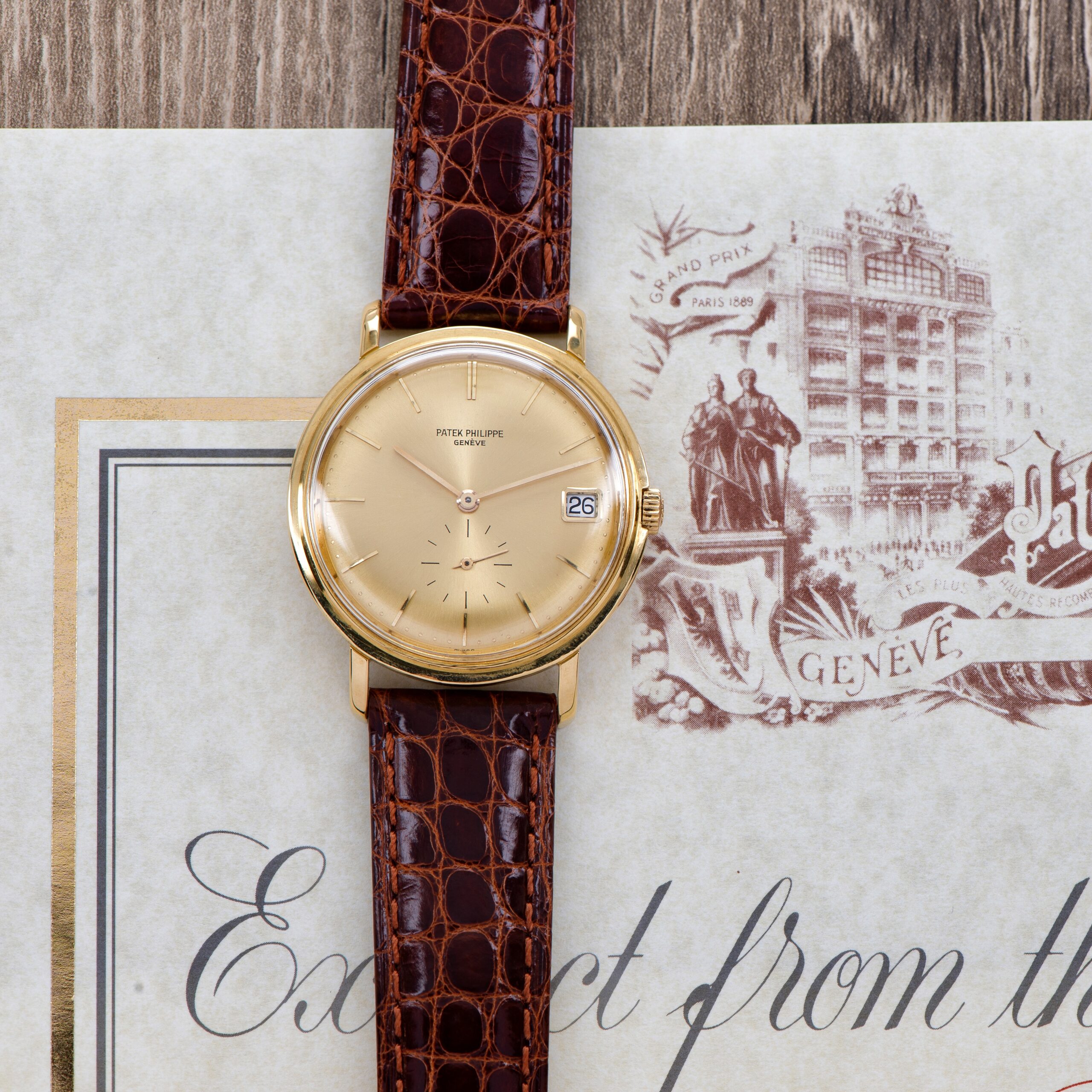 1969 Patek Philippe Calatrava (3445J) | Wixon Jewelers