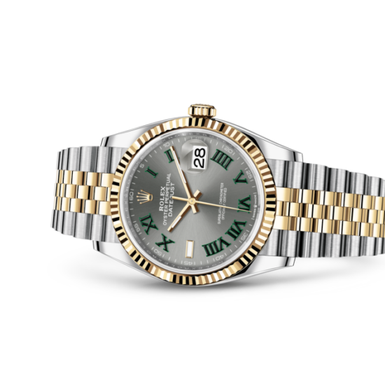 Rolex Datejust in Oystersteel and gold, M126233-0035 | Wixon Jewelers