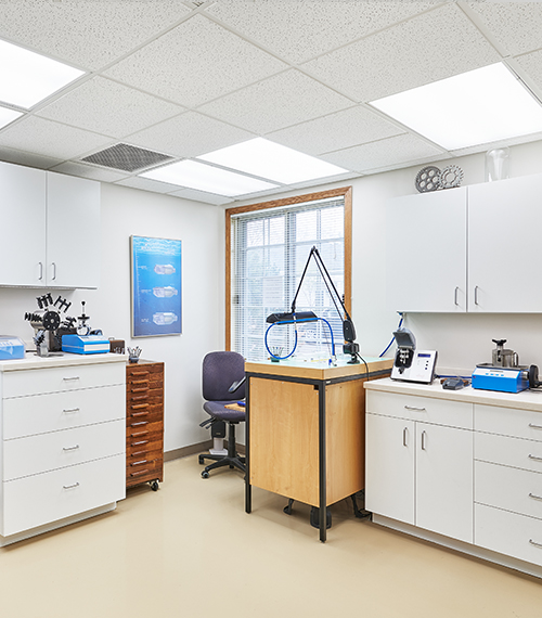 Watchmaker-Room Wixon Jewelers Watchmaker