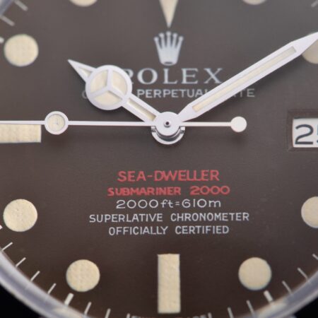 Rolex Tropical Dial Sea-Dweller “Double Red”