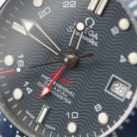 Omega Seamaster GMT Co-Axial Dial
